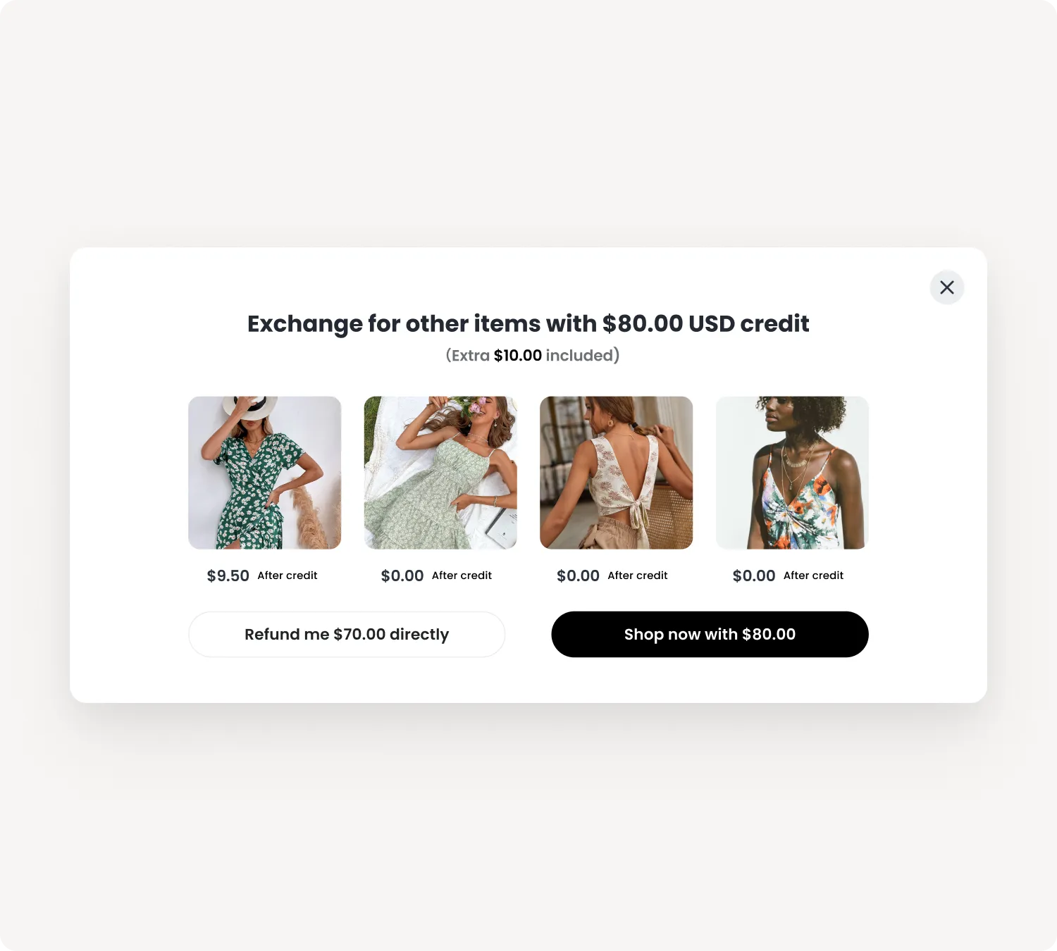 retain revenue with more exchange options