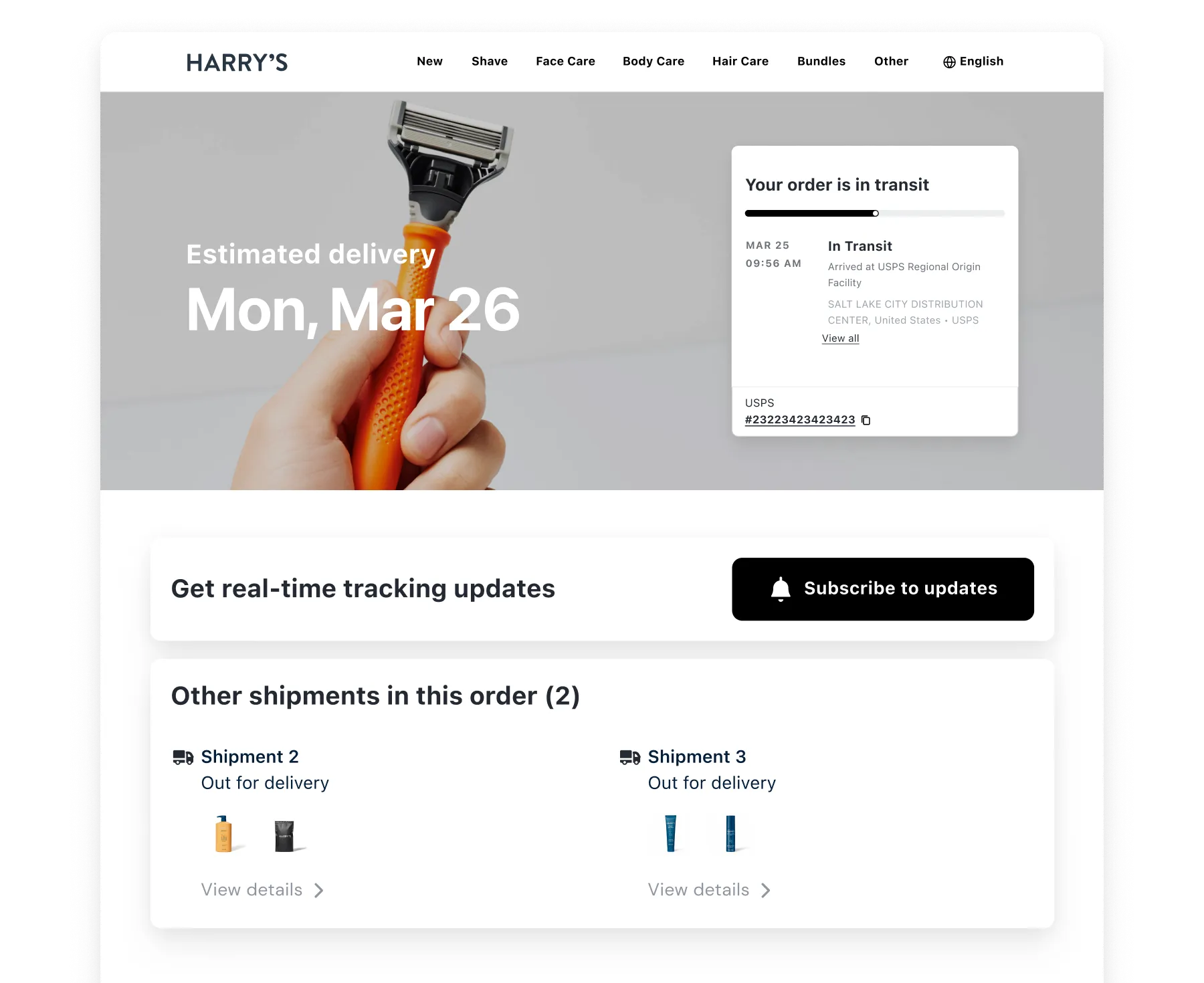 delight customers with real time shipment tracking