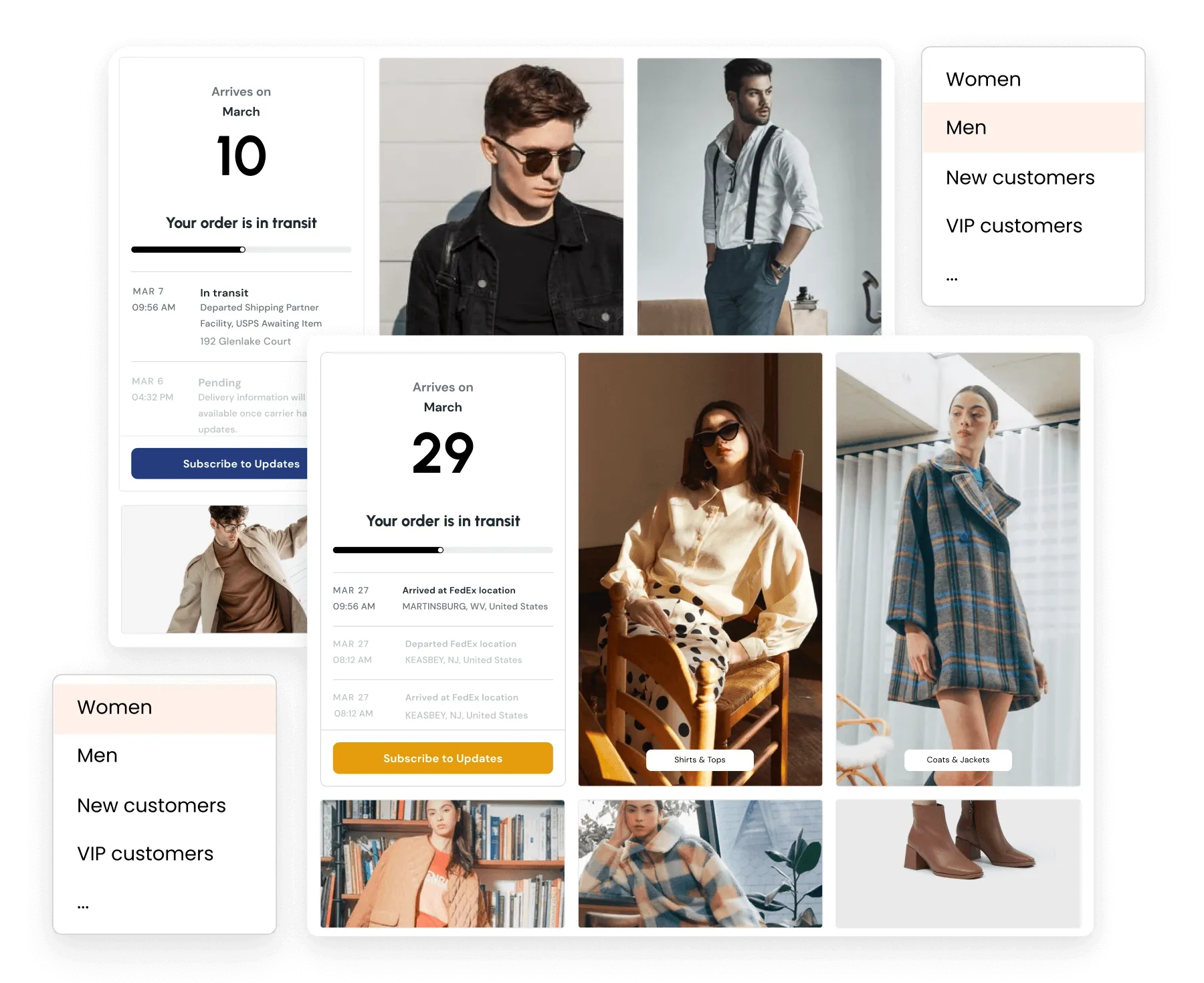 tailor experiences by customer segments
