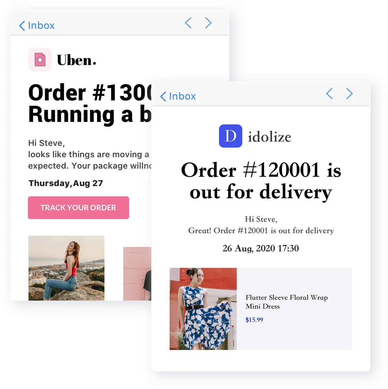 Shipment notifications