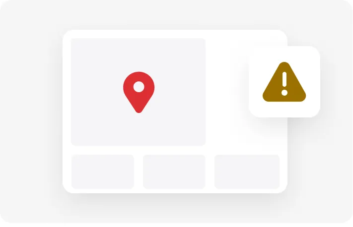 Wrong address illustration