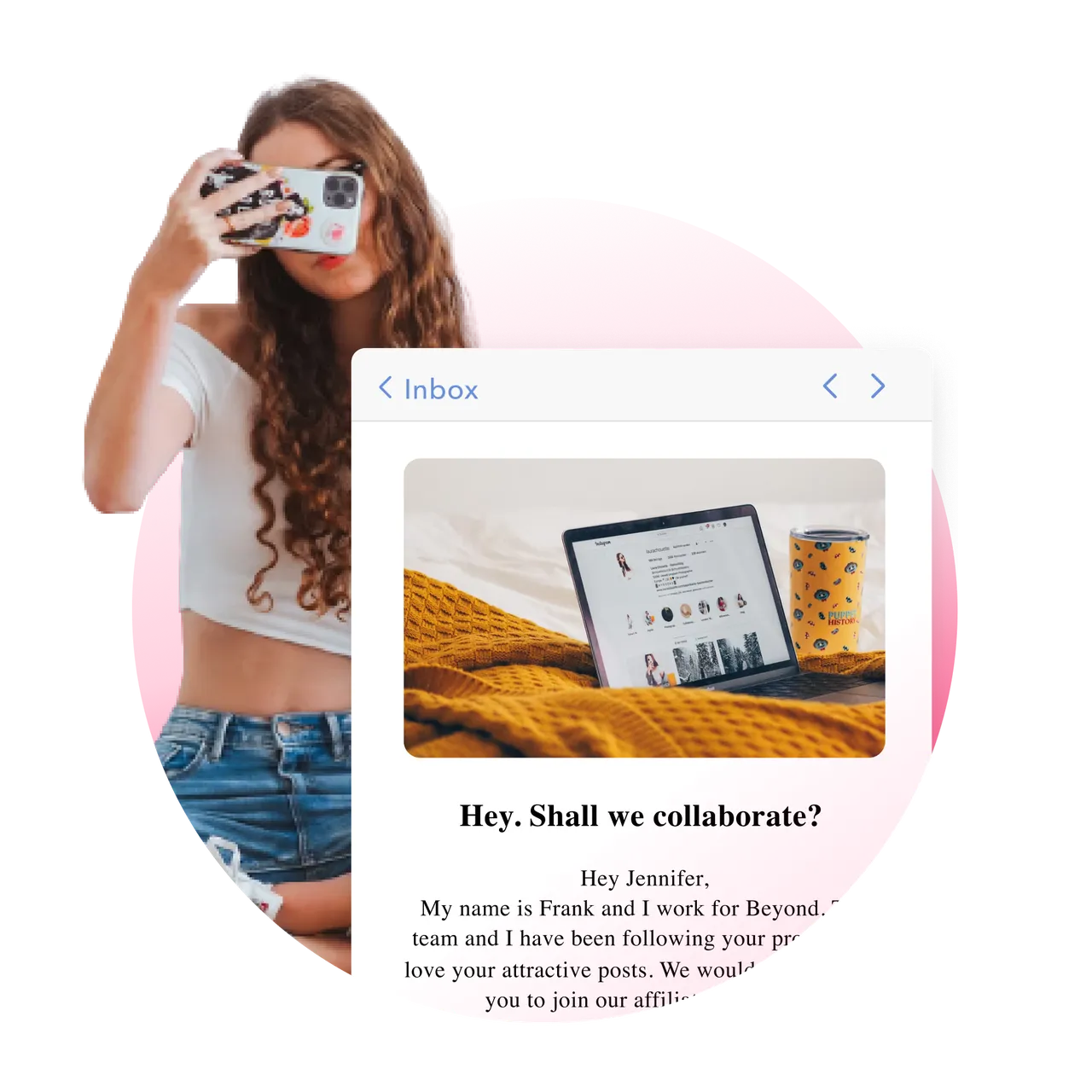 Send influencer outreach emails