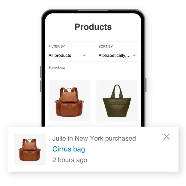 Looks natural on your store