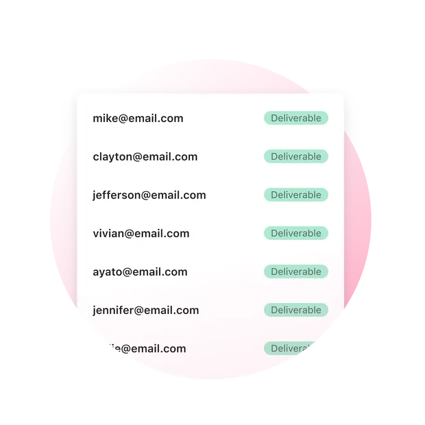 Mantenha facilmente sua lista de e-mails limpa