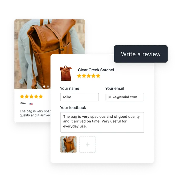 Collect customer reviews on your store