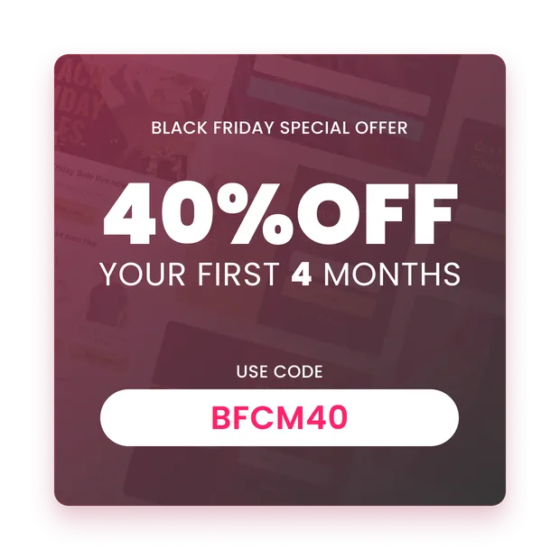 Black Friday
special offer for 2021