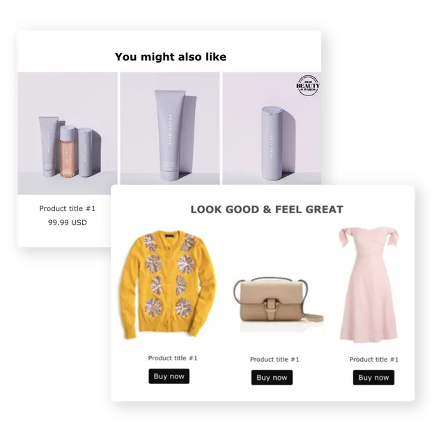 Für E-Commerce konzipiert