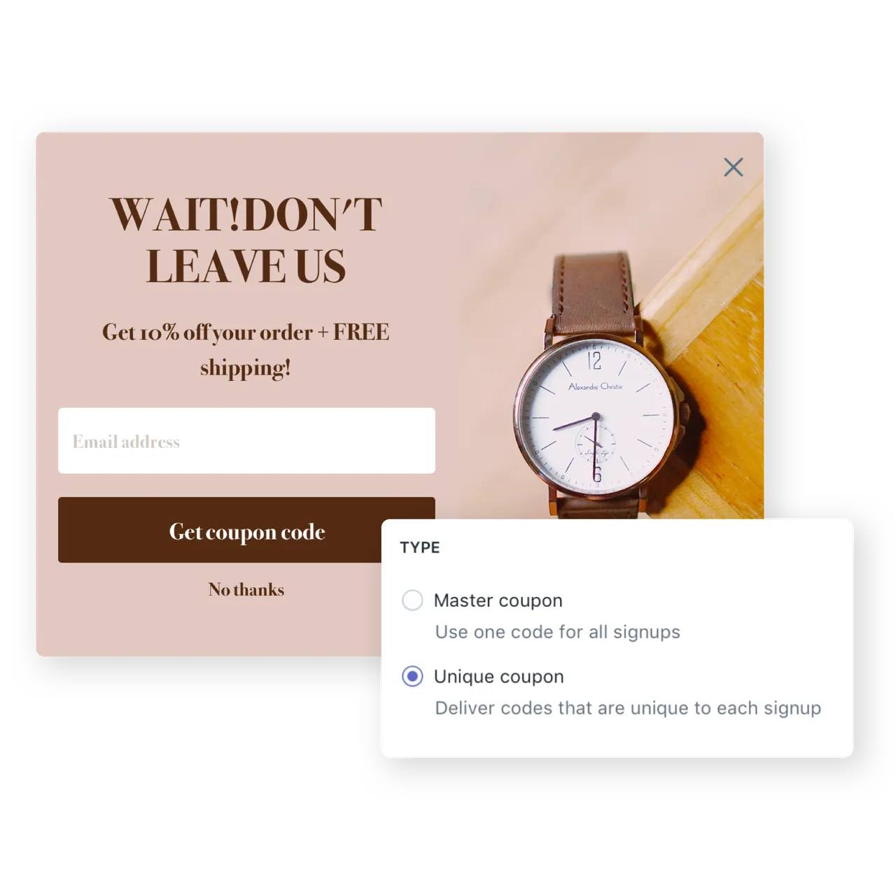 Coupon management