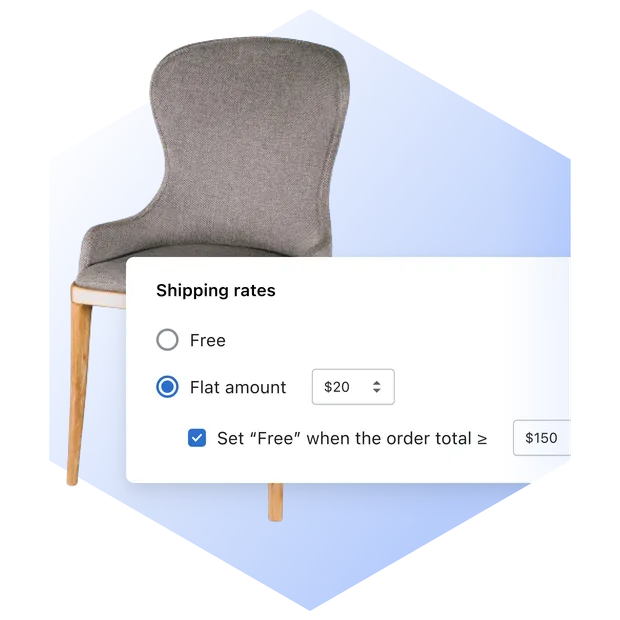 Give full shipping rates visibility 