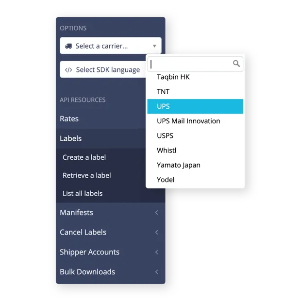 One API for 144 carriers
