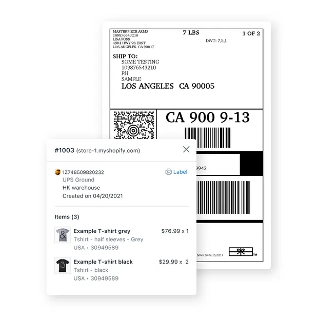 Print labels easily