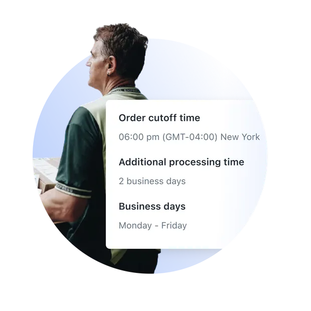 Set clear delivery expectations 
