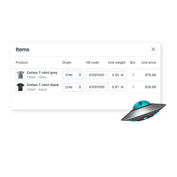International shipping made easy