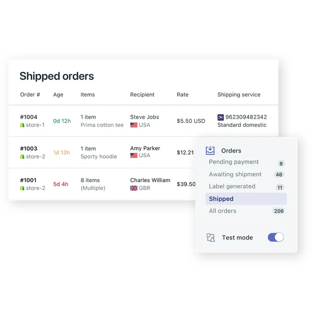 Order Management Portal - AfterShip Shipping - Top Shipping App for Shopify