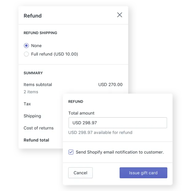 Refund faster. Repurchase earlier.