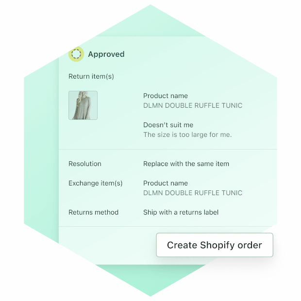 A return experience that feels like shopping
