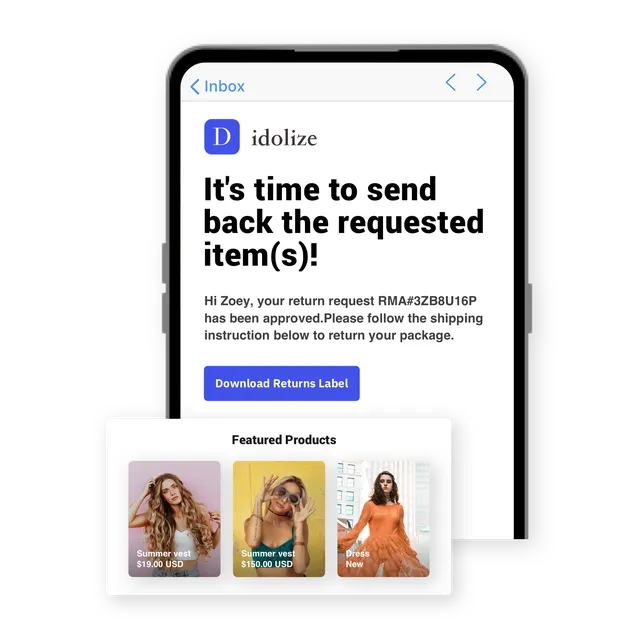 Return notifications